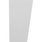 Ekena Millwork 5-in. W x 10-in. D x 10-in. H Traditional Architectural Grade PVC Knee Brace BRCP05X10X10TRA - alternate 4